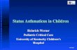 Status Asthmaticus In Children