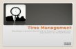Time Management (Performance Management)