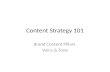 CS 101- Branded Content