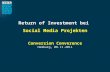 Social Media - Return of Investment