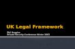 UK Legal Framework (2003)