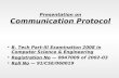 Communication Protocol - Arindam Samanta