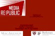 Media Re:public @ MiT6 New Media, Civic Media