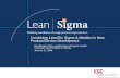 Combining Lean/ Six Sigma & Ideation in New Products/ Service Development