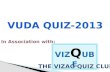 VUDA INTER-SCHOOL QUIZ-2013 by VIZQUBE - THE VIZAG QUIZ CLUB