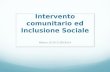 Intervento comunitario e inclusione sociale - Bruno Pinkus