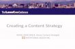 Creating a content strategy