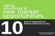 Taking Advantage of New Market Opportunities