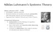 Niklas Luhmann and communication