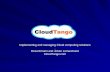 CloudTango: Implementing and managing Cloud computing solutions