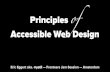 Fronteers Jam Session: Principles of  Accessible Web Design