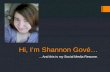 My Social Media Resume - Shannon Gové
