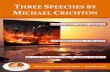 Michael Crichton  3 speeches