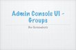 Admin Ui Console   Dev Screenshots