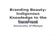 Presentation on Branding Beauty