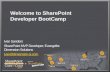 SharePoint Connections Coast to Coast Developer Boot Camp Crash Course v3