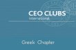CEO Clubs Presentation 2014