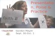Presentations, Poise & Practice