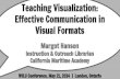 Teaching visualization: effective communication in visual formats
