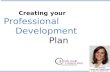 Creating your professional development plan
