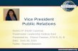 Toastmasters Vice President Public Relations Training