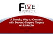Sneaky Way to Connect with Second-Degree Targets on LinkedIn