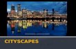 Cityscapes monoprint 3rd grade