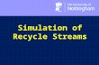 Lecture 4 - Simulation of Recycle Streams