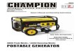Champion Generator Manual