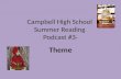 Campbell high school podcast 3 theme