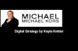 Michael Kors Digital Strategy Proposal NMDL