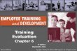 Employee Training & Development Ch 06