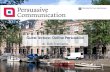 Guest Lecture Online Persuasion for Master Persuasive Communication