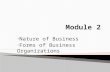 Mod2 nature of business