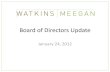Watkins meegan lunch and learn board of directors 2012