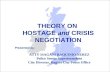 Lecture on Hostage Negotiation