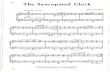 The Syncopated Clock - Leroy Anderson 4---P Piano