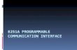 8251A USART - Programmable Communication Interface(1)