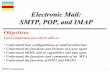 Smtp POP3 IMAP protocol notes