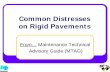 Rigid Pavement Distresses