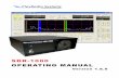SDR-1000 Operating Manual v1.8.0