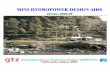 Manual of Mini-hydropower Design Aids