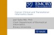 Role of Biomedical Informatics in Translational Cancer Research