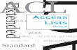 CISCO Access Lists Workbook Student Version 1.2