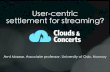 User-centric settlement for music streaming