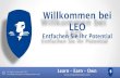 LEO business presentation deutsch.