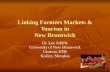 Linking farmers’ markets and tourism in