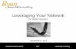 Leveraging Your Network