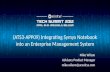(ATS3-APP09) Integrating Symyx Notebook into an Enterprise Management System