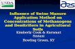 Influence of Swine Manure Application Method on Concentrations of Methanogens and Denitrifiers in Agricultural Soils